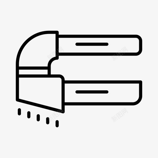 大蒜压榨机设备家用电器图标svg_新图网 https://ixintu.com 大蒜压榨机 家用电器 工具 设备