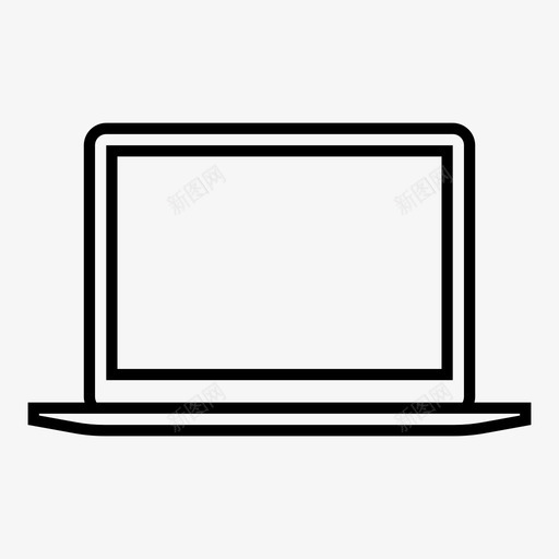 macbookair苹果设备图标svg_新图网 https://ixintu.com macbookair 苹果 设备