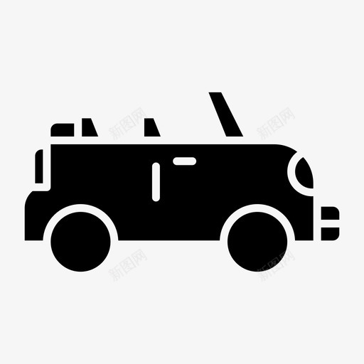汽车微型汽车运输图标svg_新图网 https://ixintu.com 微型汽车 汽车 车辆 运输
