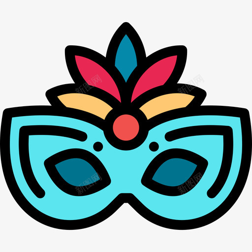 眼罩名气10线性颜色图标svg_新图网 https://ixintu.com 名气10 眼罩 线性颜色