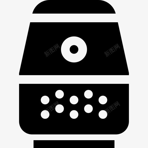 Homepod技术37已填充图标svg_新图网 https://ixintu.com Homepod 已填充 技术37