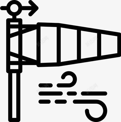 温莎克天气151线性图标svg_新图网 https://ixintu.com 天气151 温莎克 线性