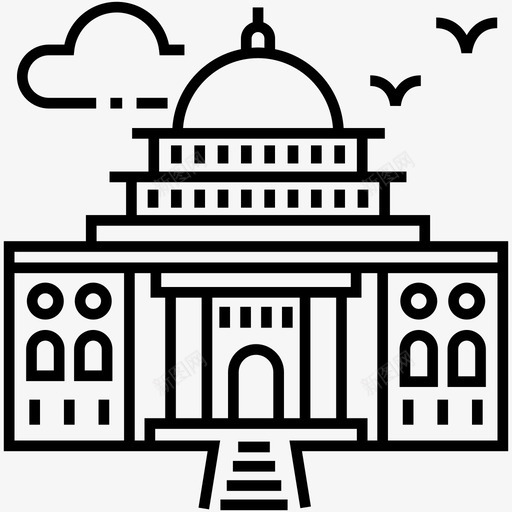公共场所云商业区图标svg_新图网 https://ixintu.com 云 休息活动 公共场所 公共基础设施 公共空间 商业区 旅游线路矢量包