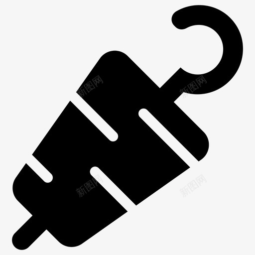 烧烤棒烤肉串烤肉图标svg_新图网 https://ixintu.com 烤肉 烤肉串 烧烤棒 肉字形图标