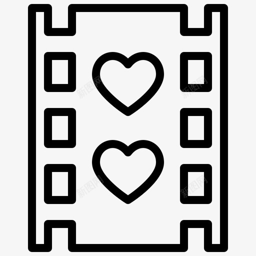记忆之爱约会情人节图标svg_新图网 https://ixintu.com 婚礼 情人节 情人节之爱v2 约会 记忆之爱