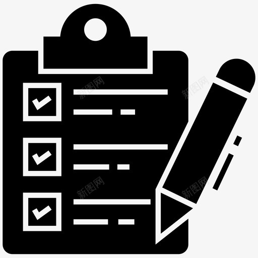 待办事项列表项目符号列表备注图标svg_新图网 https://ixintu.com 备注 待办事项列表 点 财务和税务字形图标 项目符号列表