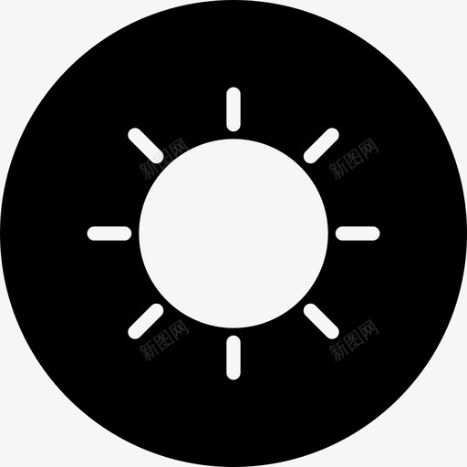 阳光夏日夏日的轮回图标svg_新图网 https://ixintu.com 夏日 夏日的轮回 阳光