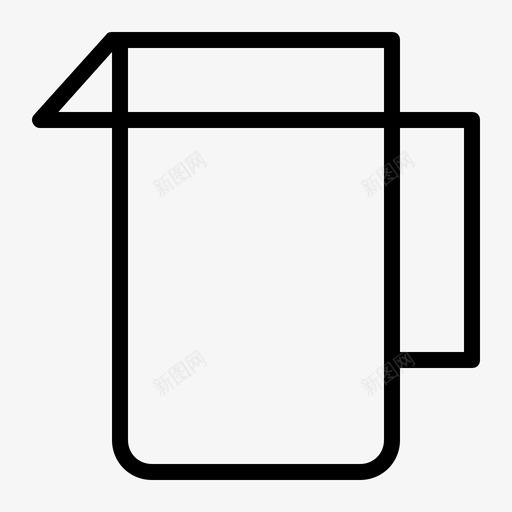 水壶瓶子饮料图标svg_新图网 https://ixintu.com 水壶 瓶子 罐子 酒店1 饮料