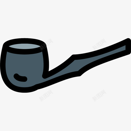 烟斗hipster12线性颜色图标svg_新图网 https://ixintu.com hipster12 烟斗 线性颜色