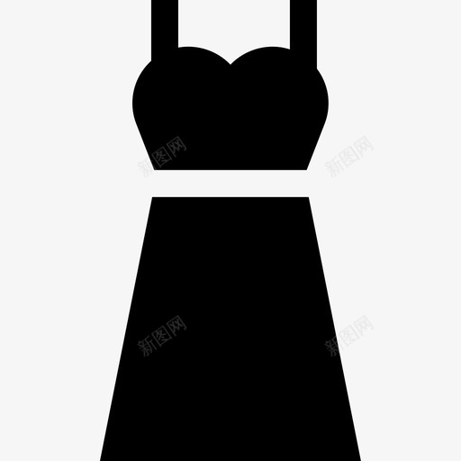 礼服约会之夜7填充图标svg_新图网 https://ixintu.com 填充 礼服 约会之夜7
