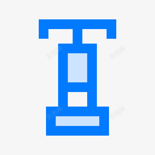 空气泵电机4蓝色图标svg_新图网 https://ixintu.com 电机4 空气泵 蓝色