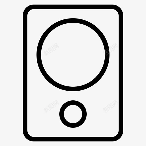 声音计算机硬件图标svg_新图网 https://ixintu.com 声音 扬声器 硬件 计算机 计算机和硬件线路 输出