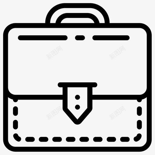 手提箱包商务图标svg_新图网 https://ixintu.com 包 商务 手提箱 旅行