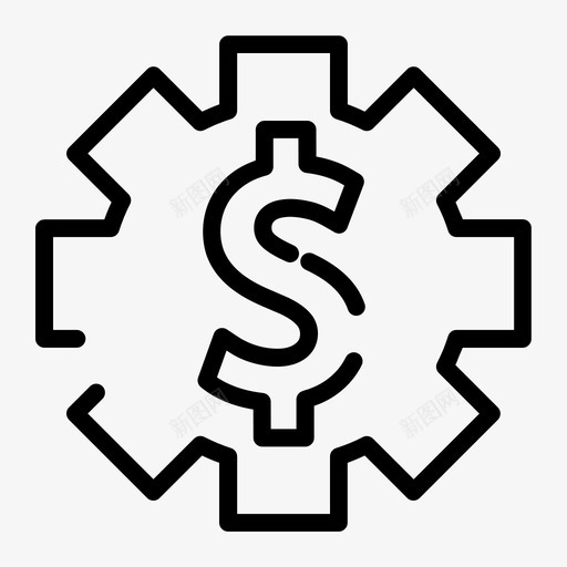 收入支出公司图标svg_新图网 https://ixintu.com 公司图标 支出 收入