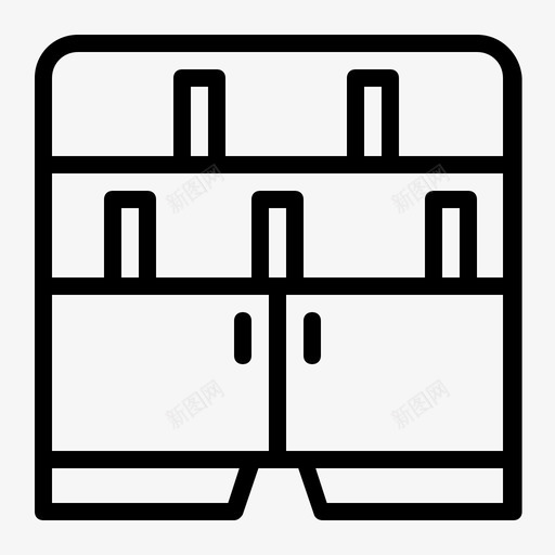 抽屉家居室内图标svg_新图网 https://ixintu.com 储藏室 室内 家居 抽屉 酒店3 面板