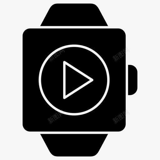 smartwatch媒体播放器媒体播放器smartwatch音乐应用程序图标svg_新图网 https://ixintu.com smartwatch媒体播放器 smartwatch字形图标 smartwatch音乐应用程序 媒体播放器