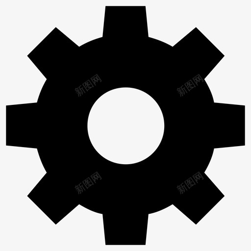 cogs配置编辑图标svg_新图网 https://ixintu.com cogs 工作 系统 编辑 设置 配置