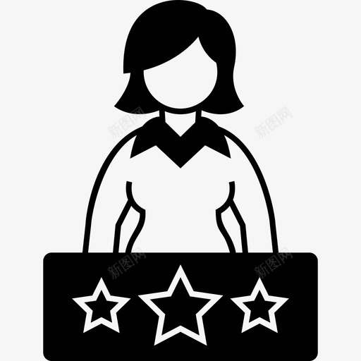 女ceo老板高管图标svg_新图网 https://ixintu.com 女 女ceo 女高管 老板 高管