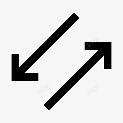 交换箭头转移图标svg_新图网 https://ixintu.com 交换 箭头 箭头1 转移