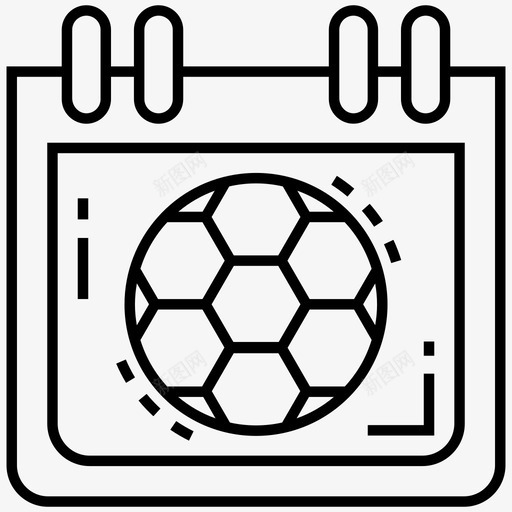 足球比赛日日期足球赛季图标svg_新图网 https://ixintu.com 日期 足球日历 足球时间表 足球比赛日 足球赛季 足球路线图标包