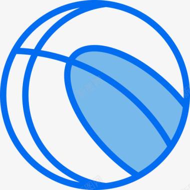 篮球运动81蓝色图标图标