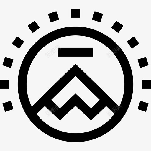 派拉蒙电影和电视标识2线性图标svg_新图网 https://ixintu.com 派拉蒙 电影和电视标识2 线性