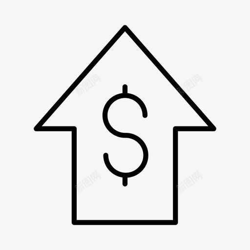退休金老年护理财务保障图标svg_新图网 https://ixintu.com 老年护理 财务保障 退休 退休基金 退休金