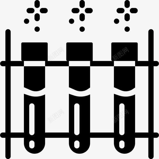 试管科学63填充图标svg_新图网 https://ixintu.com 填充 科学63 试管