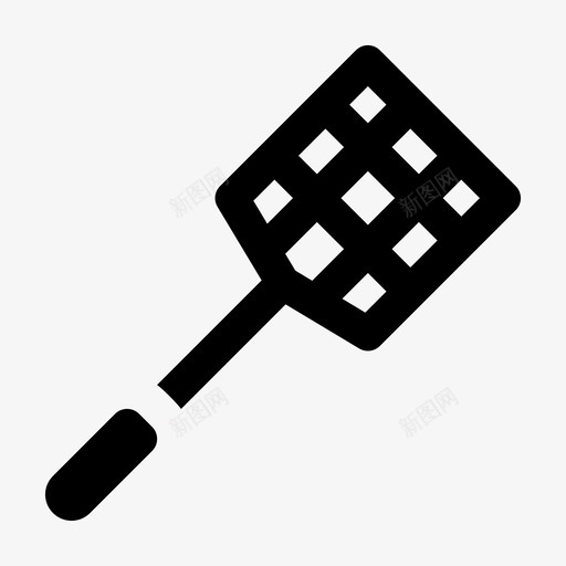 苍蝇拍虫子昆虫图标svg_新图网 https://ixintu.com 昆虫 杀手 苍蝇拍 虫子 飞龙图标害虫控制雕文