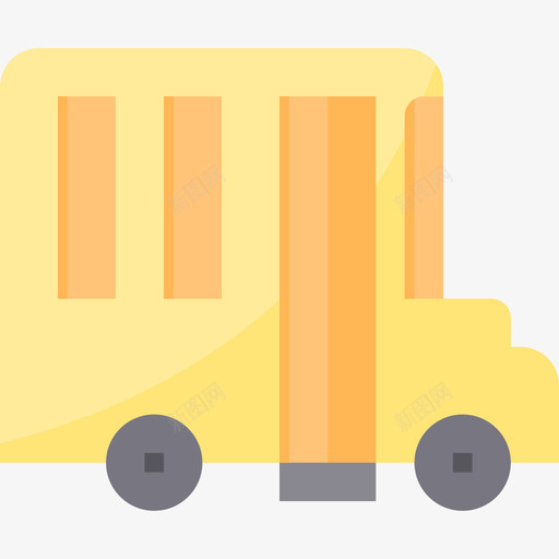 校车48号学校公寓图标svg_新图网 https://ixintu.com 48号学校 公寓 校车