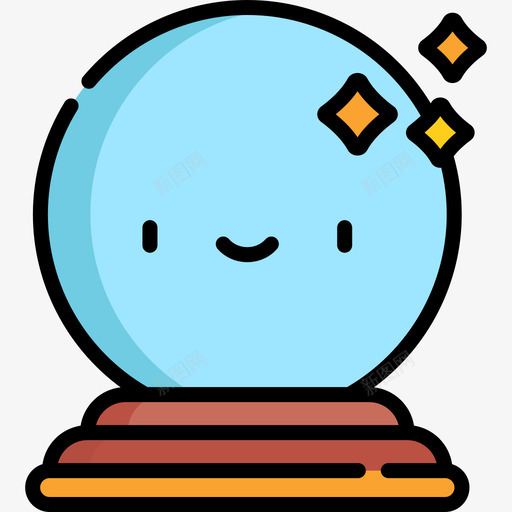 球魔术10线颜色图标svg_新图网 https://ixintu.com 球 线颜色 魔术10