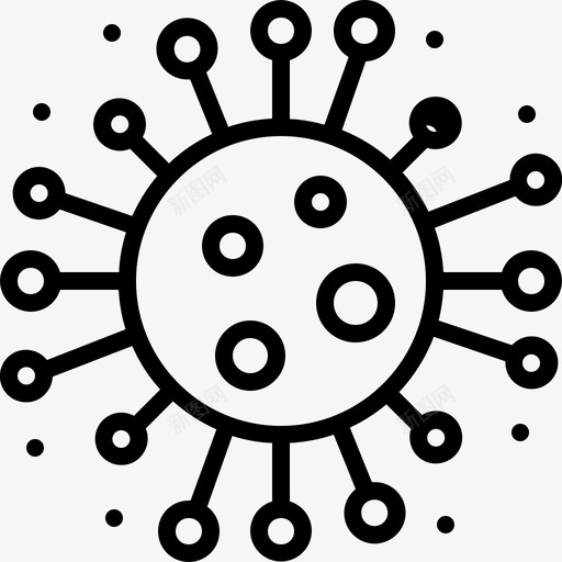 霉菌疾病真菌图标svg_新图网 https://ixintu.com 形状 疾病 真菌 霉菌