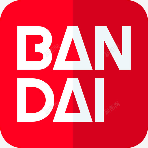 Bandai电子游戏标识4扁平图标svg_新图网 https://ixintu.com Bandai 扁平 电子游戏标识4