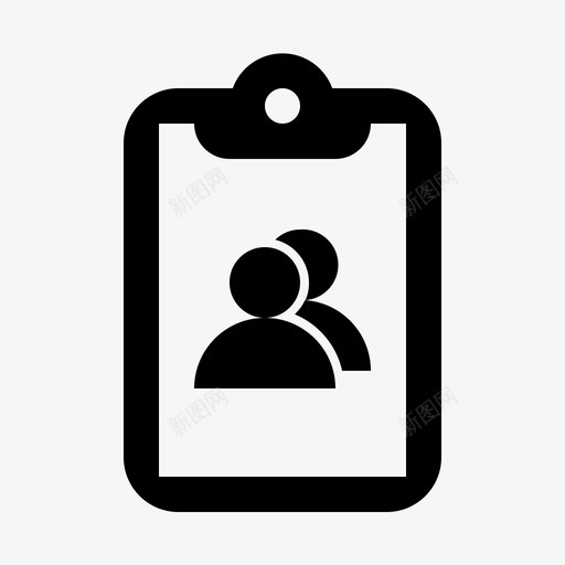 共享剪贴板办公室人员图标svg_新图网 https://ixintu.com 人员 共享 共享剪贴板 办公室 可靠的办公材料
