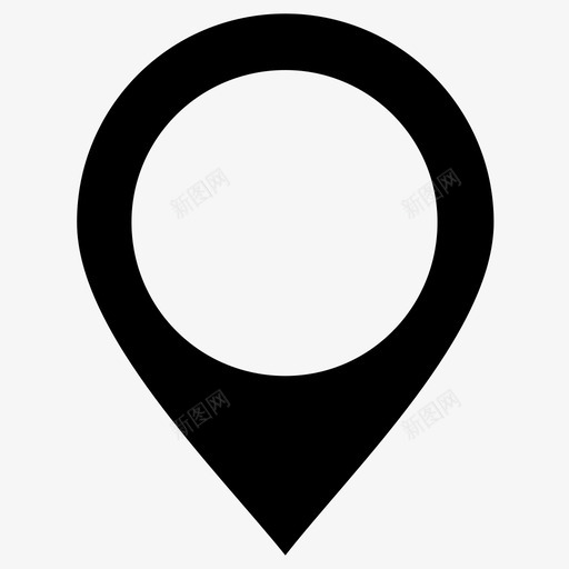 地理标签位置地图图标svg_新图网 https://ixintu.com 位置 图钉 地图 地图标记 地点 地理标签 导航