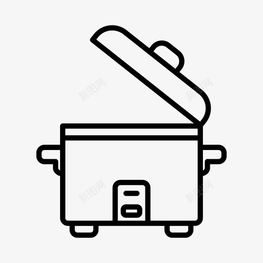 采购产品电饭锅电饭锅电器图标svg_新图网 https://ixintu.com 厨房工具 家用电器 烹饪 电器 电饭锅 采购产品电饭锅