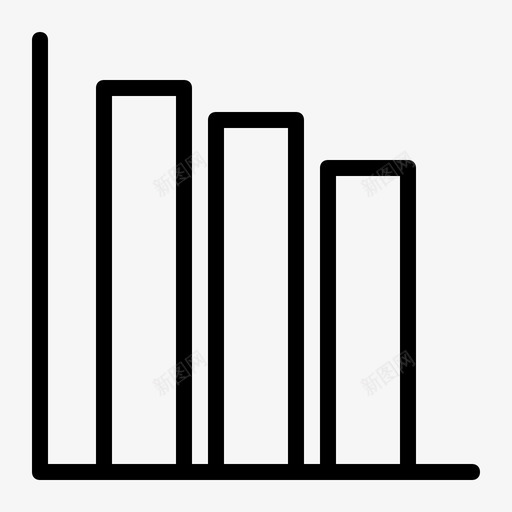 图表条形图投资图标svg_新图网 https://ixintu.com 商务和办公3 图表 市场 投资 条形图 统计
