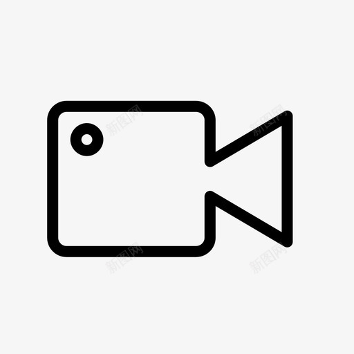 录音机照相机电影图标svg_新图网 https://ixintu.com 录音机 摄像机 照相机 电影