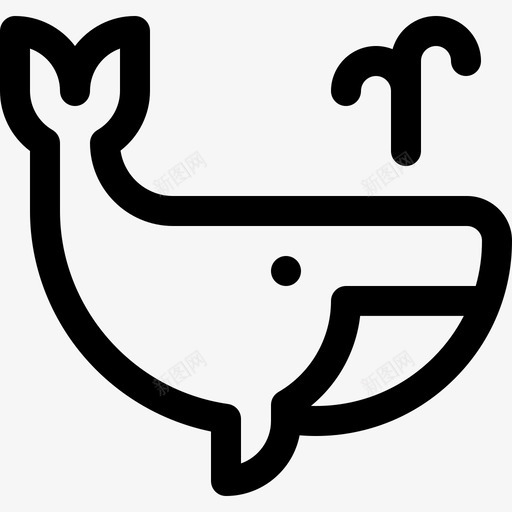 鲸鱼海盗24直系图标svg_新图网 https://ixintu.com 海盗24 直系 鲸鱼