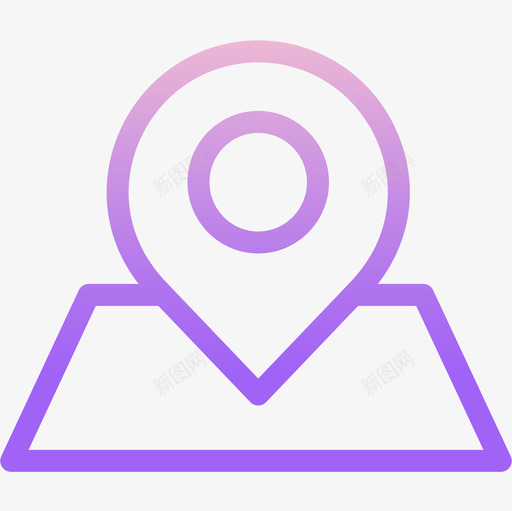 占位符酒店136轮廓渐变图标svg_新图网 https://ixintu.com 占位符 轮廓渐变 酒店136