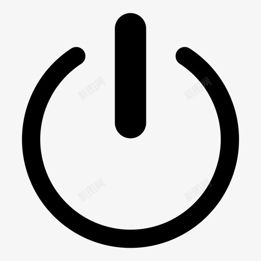 电源关闭电源按钮图标svg_新图网 https://ixintu.com 关机 关闭 开机 待机 电源 电源按钮 警报信息层导航下载组织排序交换节能视图隐藏