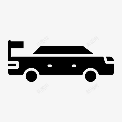 总统车运输车辆图标svg_新图网 https://ixintu.com 总统车 车辆 运输