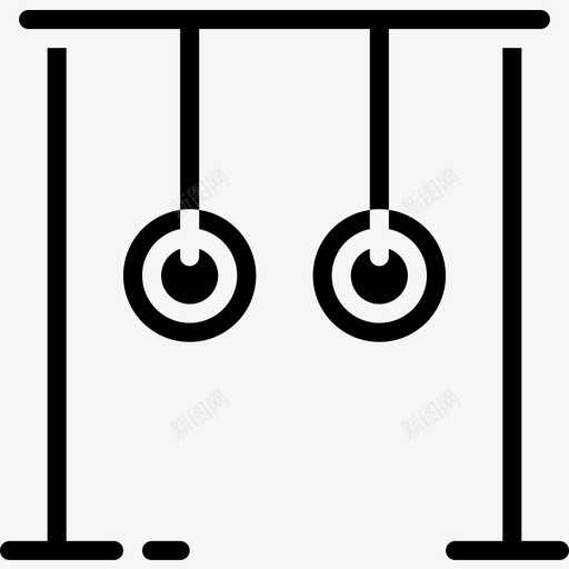 戒指游乐场2填充物图标svg_新图网 https://ixintu.com 填充物 戒指 游乐场2