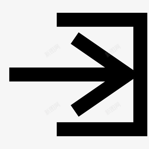 右方向跟随前进图标svg_新图网 https://ixintu.com 下一步 前 前进 右方向 后 向右箭头 继续 跟随