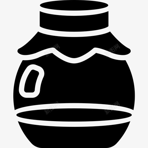罐子秋天58装满图标svg_新图网 https://ixintu.com 秋天58 罐子 装满