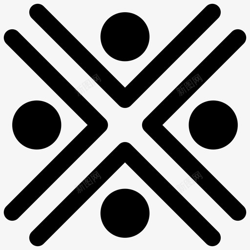 社区连接从属关系连接符号图标svg_新图网 https://ixintu.com 从属关系 社会连接 社区连接 连接符号 连接符号字形图标 链接
