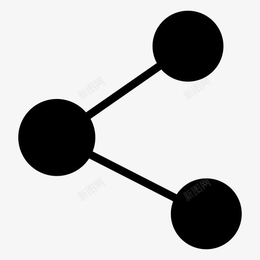 共享连接文件传输媒体共享图标svg_新图网 https://ixintu.com 共享概念 共享符号 共享连接 媒体共享 文件传输 社交媒体 连接符号字形图标