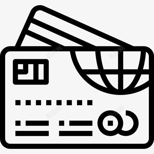 信用卡银行20直拨图标svg_新图网 https://ixintu.com 信用卡 直拨 银行20
