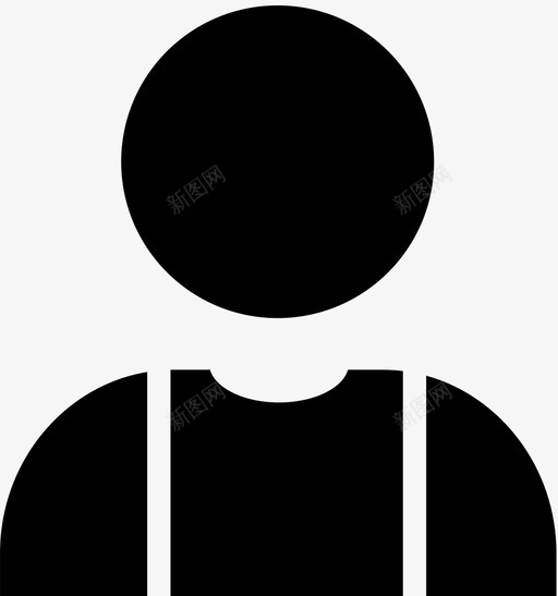 光头男人人物图标svg_新图网 https://ixintu.com ska 个人资料 人物 光头 男人 街头部落