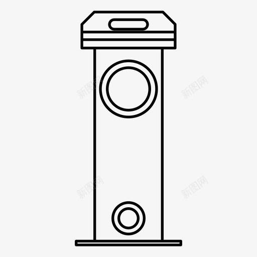 机油滤清器清洁液压图标svg_新图网 https://ixintu.com 工业 机械 机油滤清器 液压 清洁